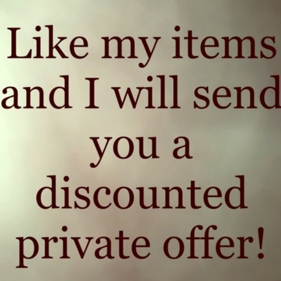 I SEND DISCOUNTS TO ALL LIKES!!!!! - Picture 1 of 1